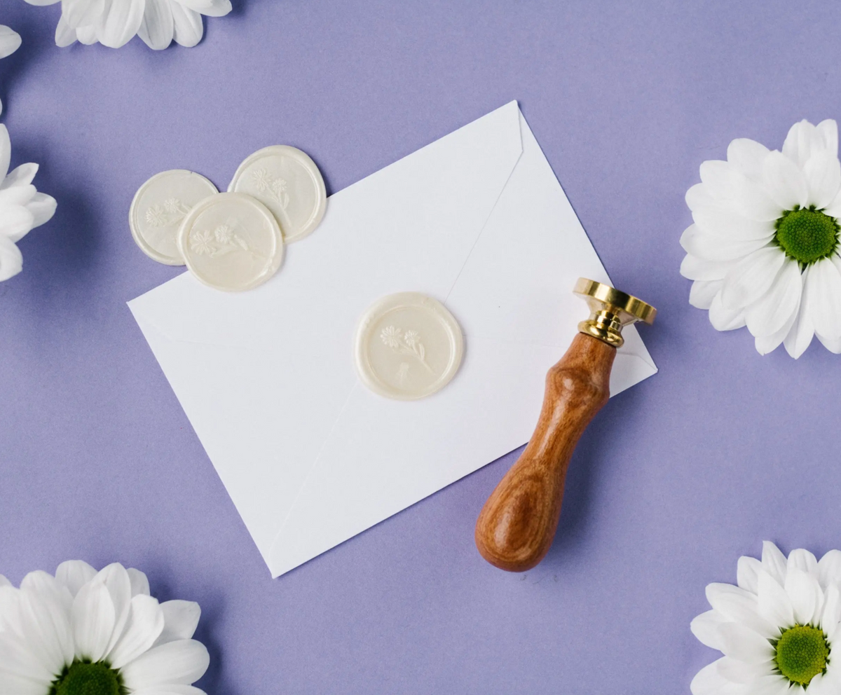 Daisy Wax Seal Stamp