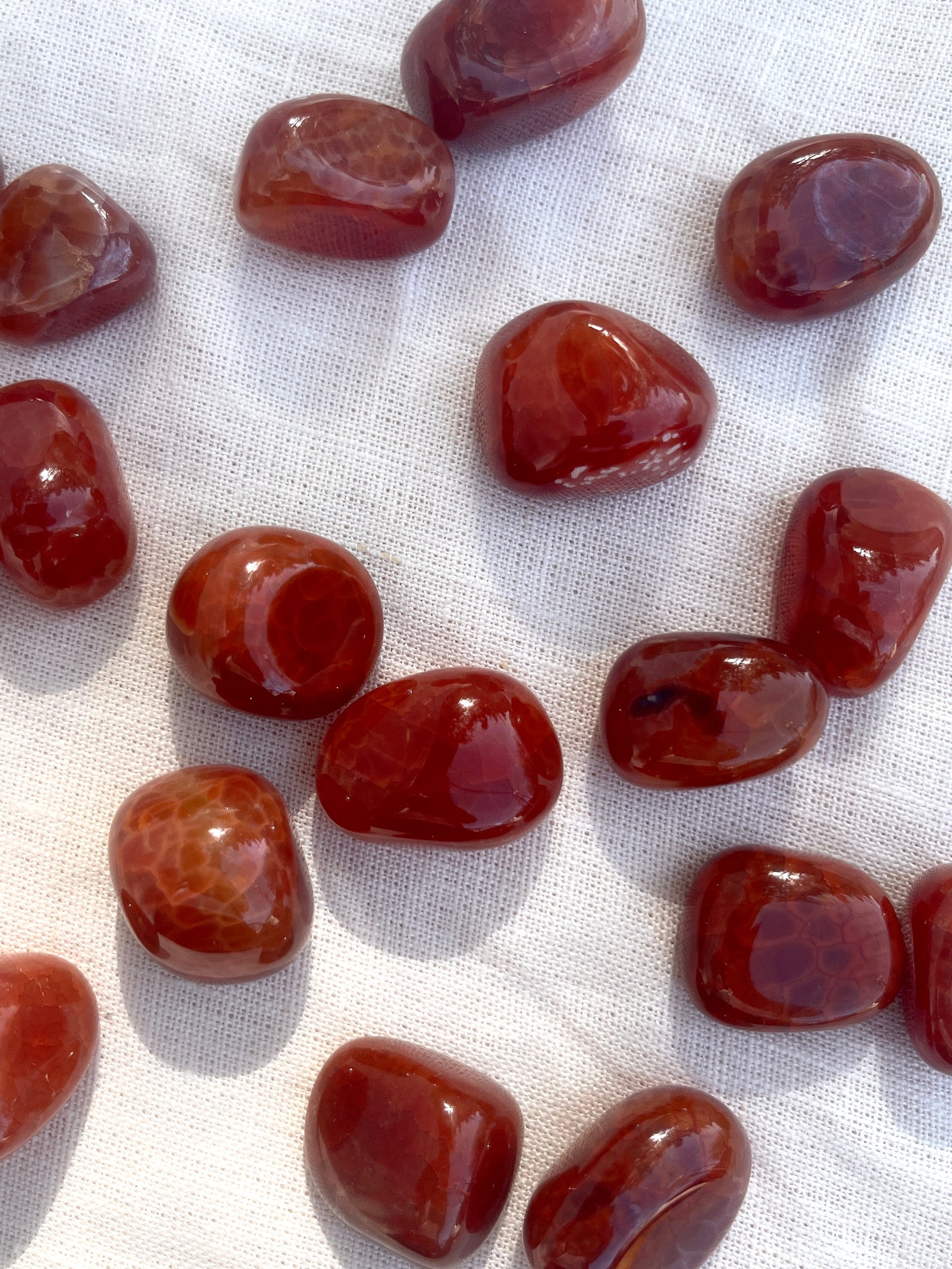 Fire Agate Tumble