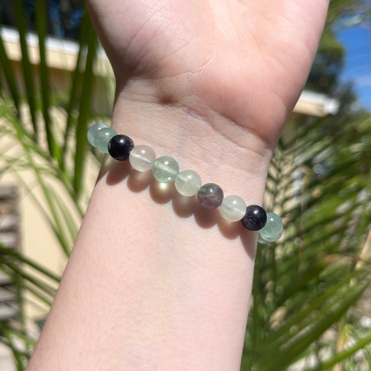 Fluorite Crystal Bracelet