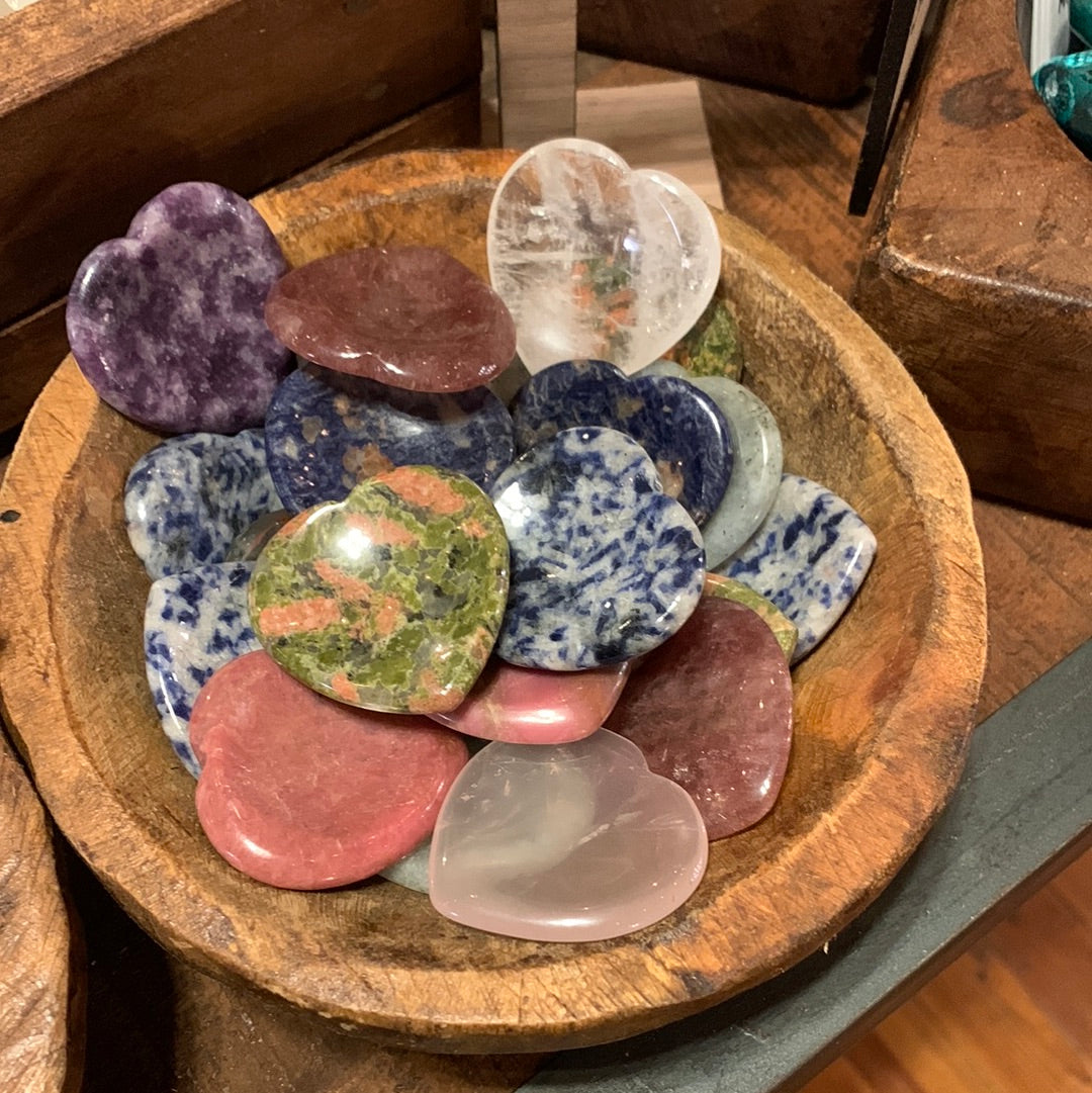 Heart Shaped Calming Stones