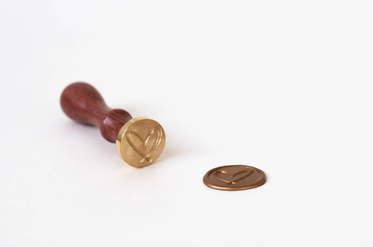 Heart Wax Seal Stamp