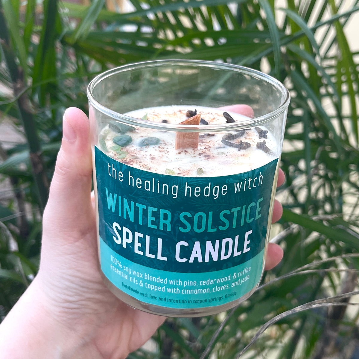 Winter Solstice Spell Candle