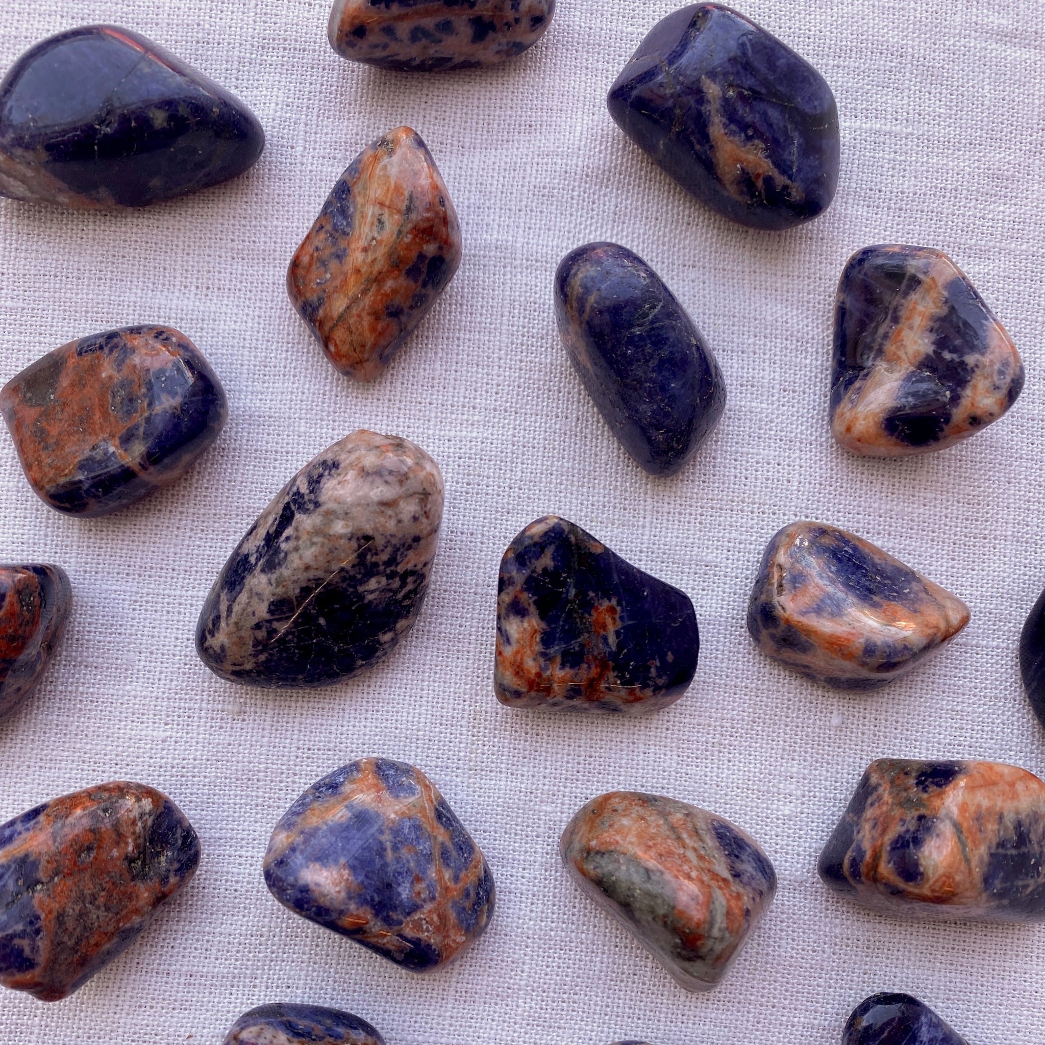 Sunset Sodalite Tumble
