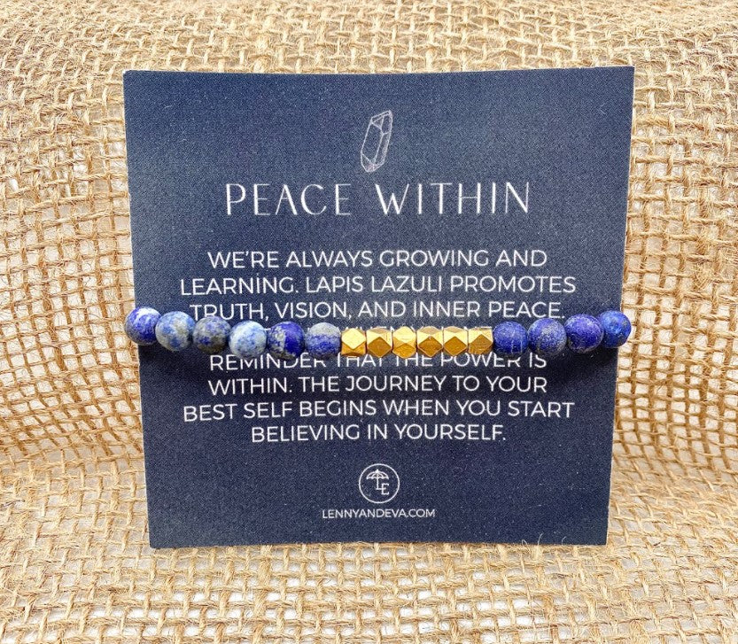 Lapis Lazuli Gemstone Bracelet