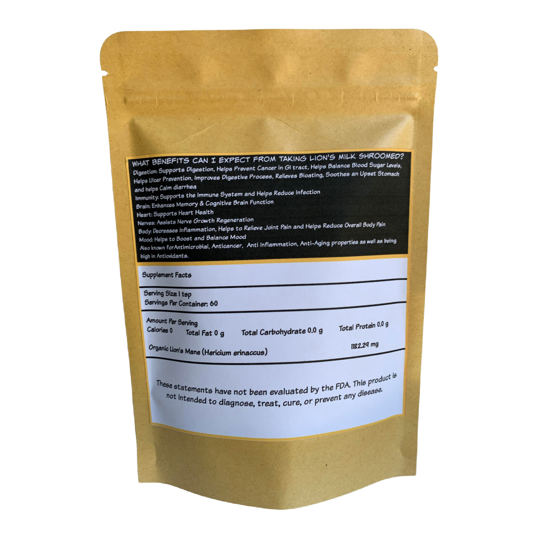 Lion's Milk Shroomed Mushroom Blend