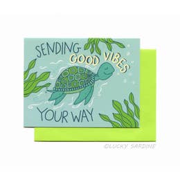 Lucky Sardine Greeting Cards