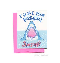 Lucky Sardine Greeting Cards