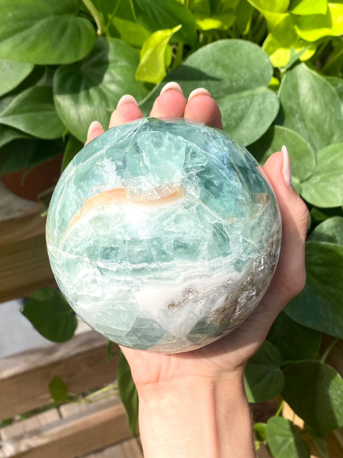 Mexican Fluorite Sphere