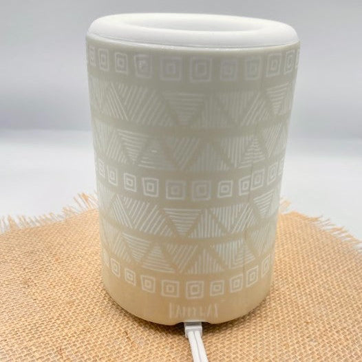 Mod Wax Warmer in Tan Pottery
