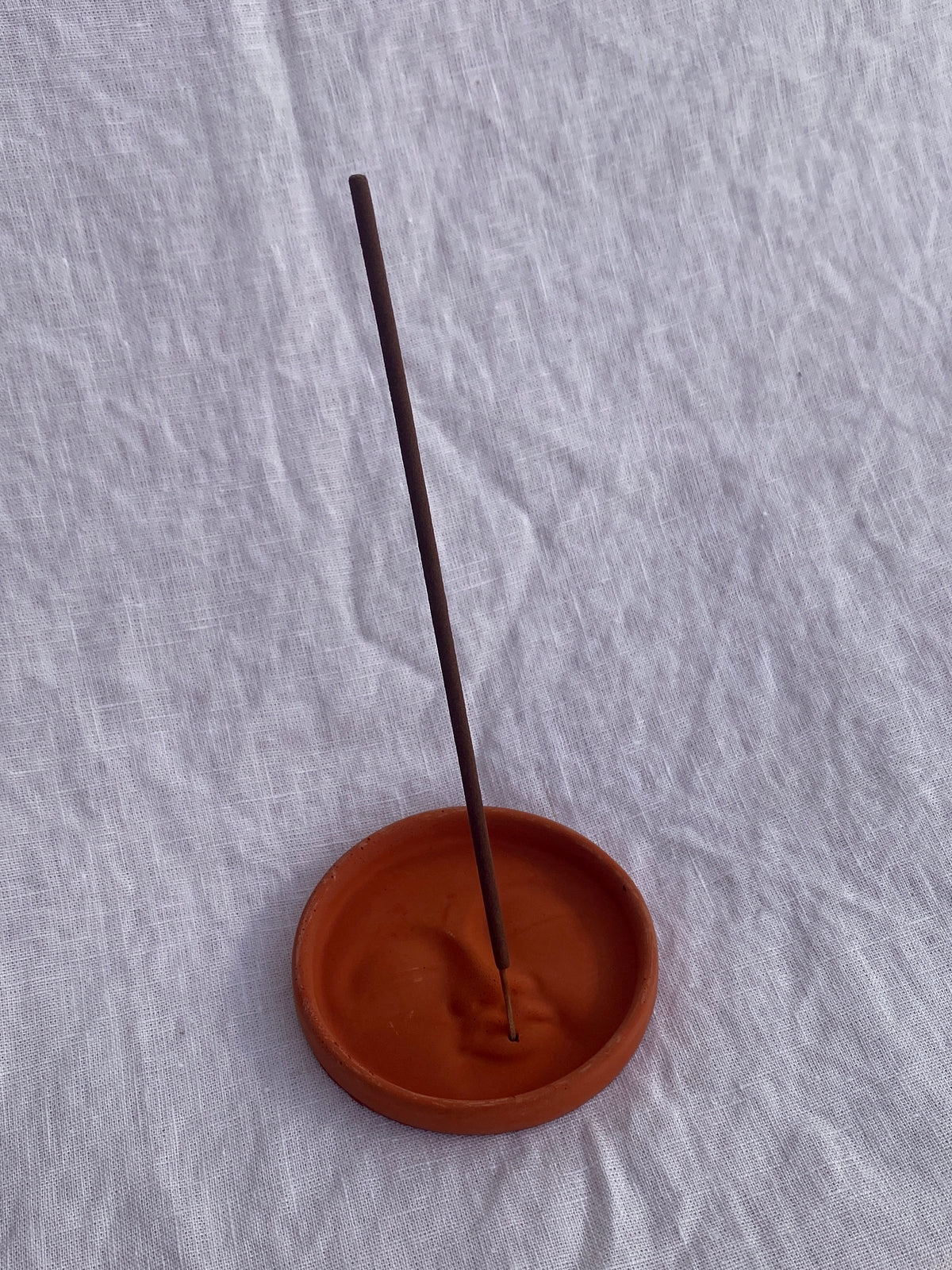 Moon Face Incense Burner