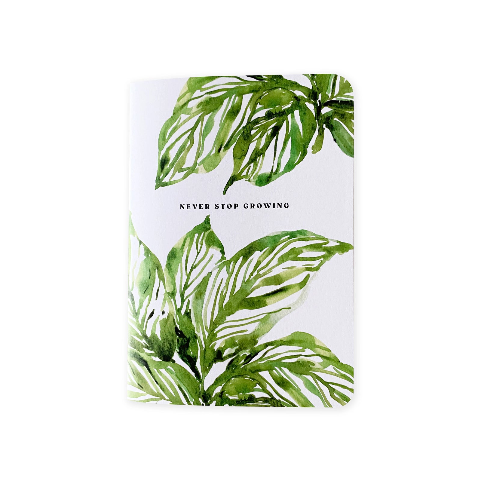 Never Stop Growing Pocket Journal
