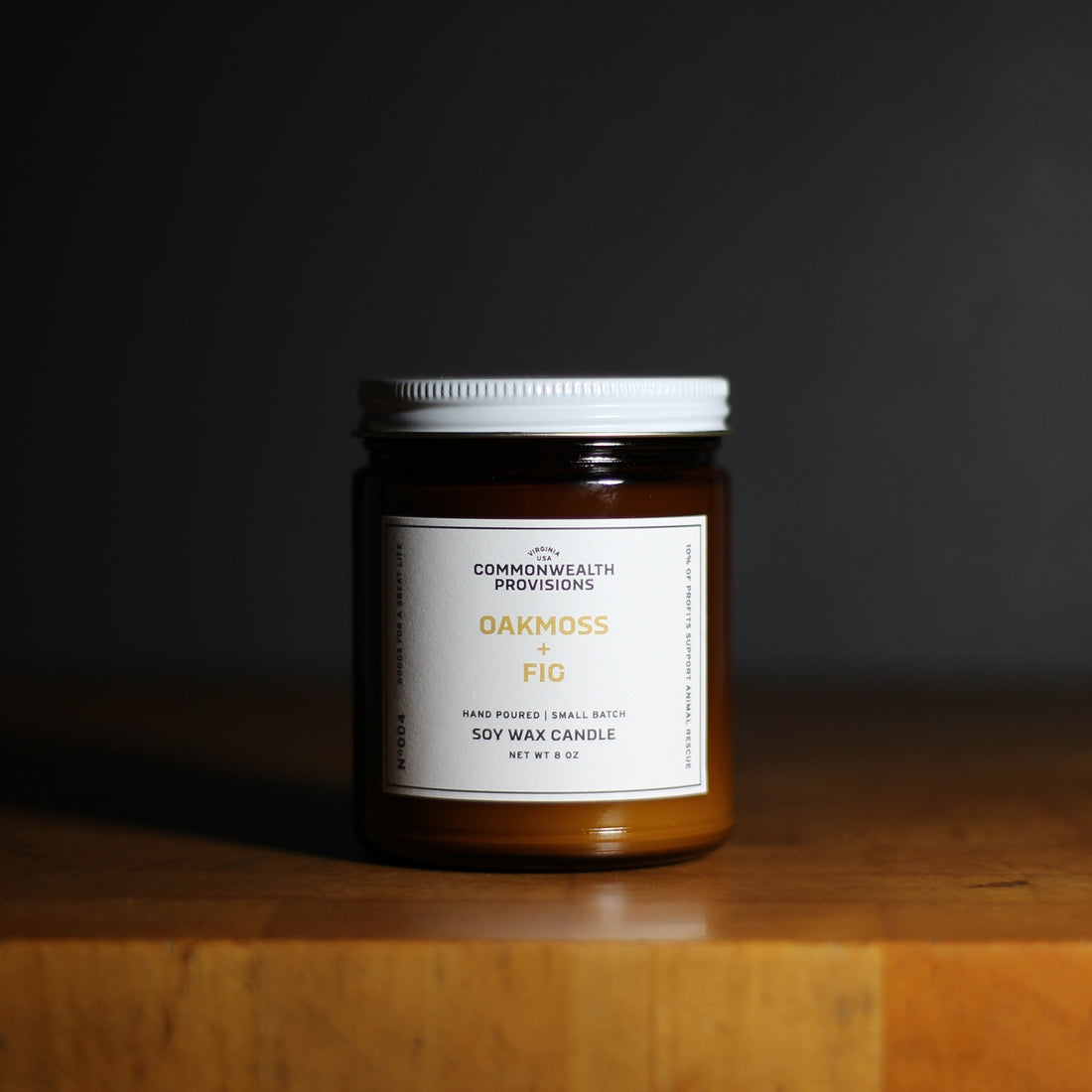 Oakmoss & Fig 8oz Soy Candle