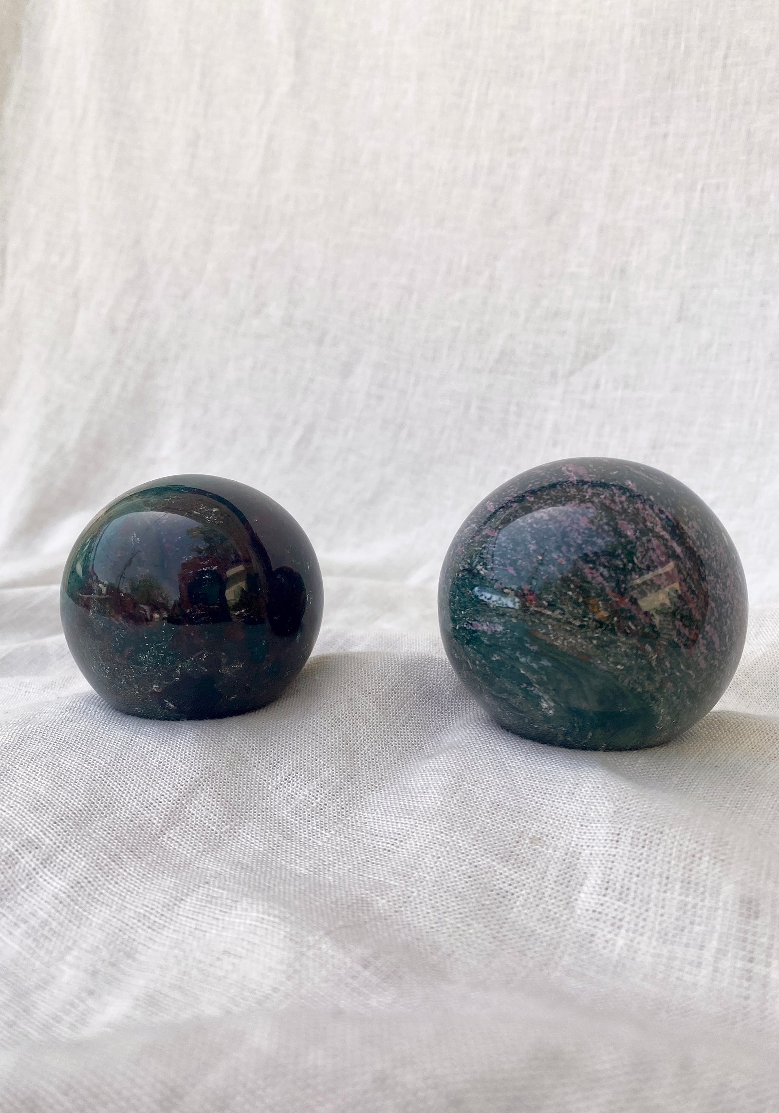 Ocean Jasper Spheres