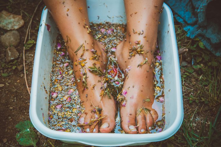 Organic Healing Foot Bath Salts