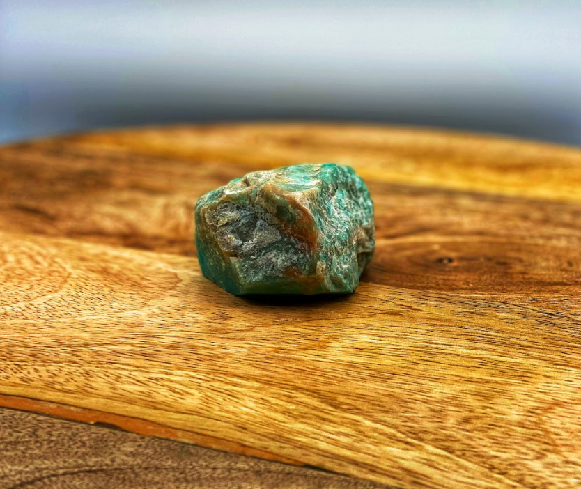 Raw Amazonite Crystal Piece