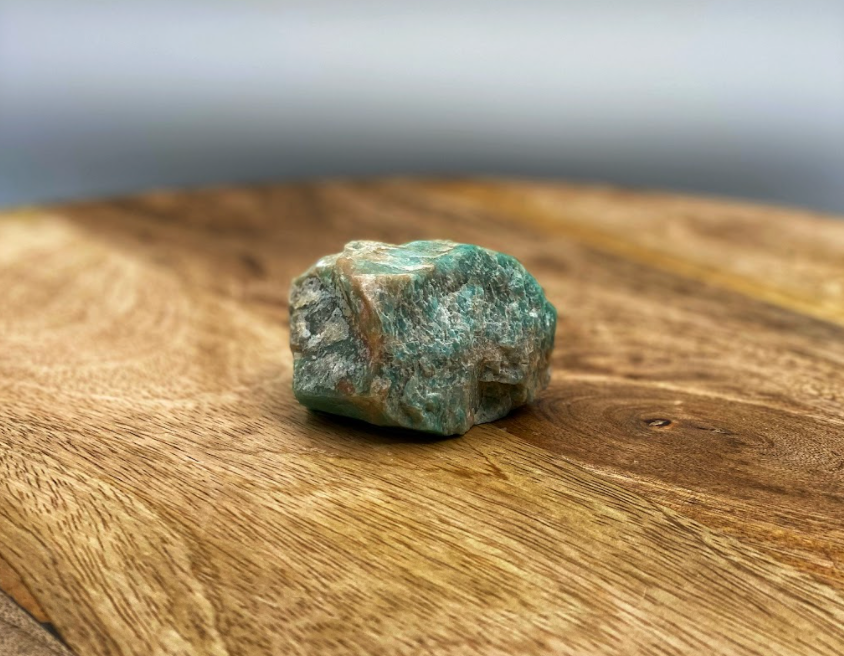 Raw Amazonite Crystal Piece