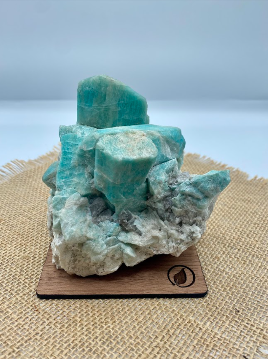 Raw Amazonite Crystal Piece