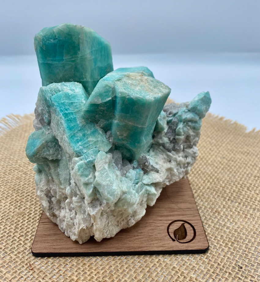 Raw Amazonite Crystal Piece