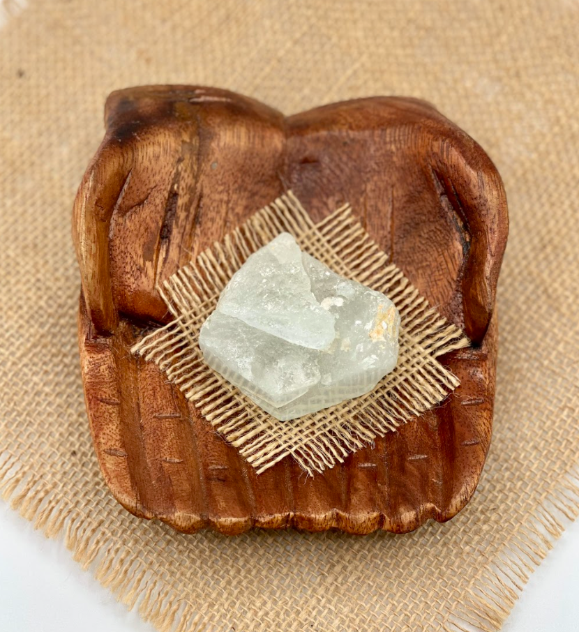 Raw Aquamarine Crystal Piece