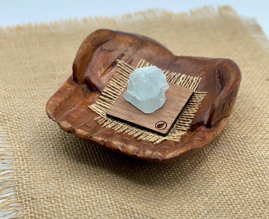Raw Aquamarine Crystal Piece