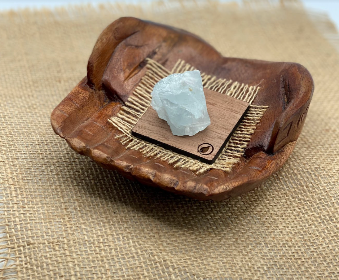 Raw Aquamarine Crystal Piece