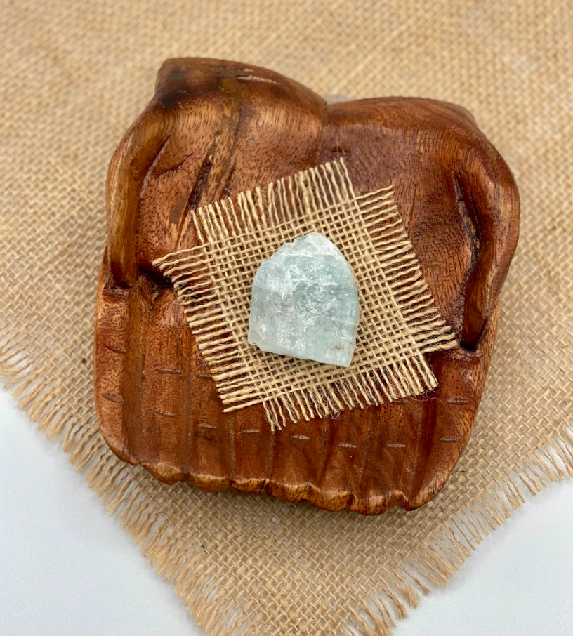 Raw Aquamarine Crystal Piece