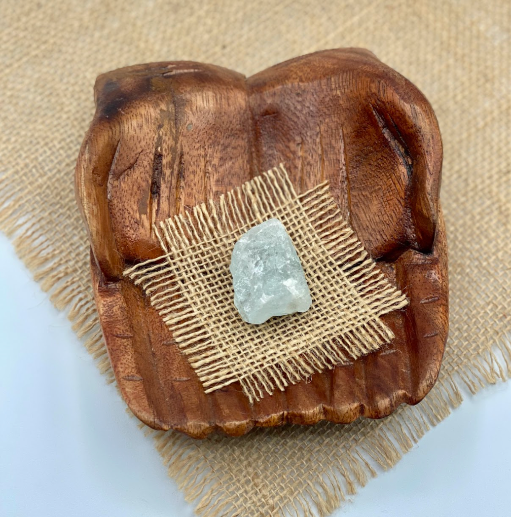 Raw Aquamarine Crystal Piece