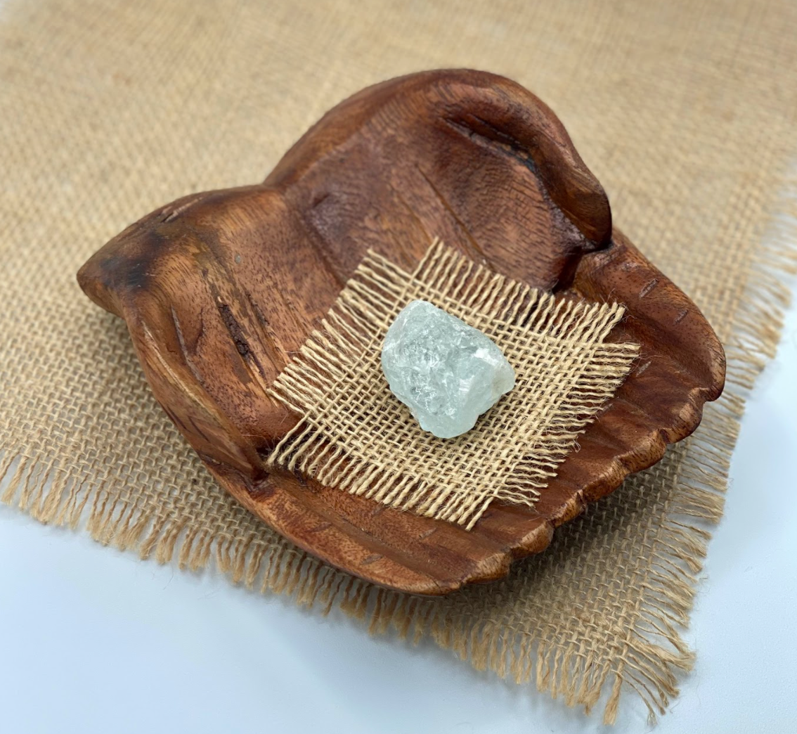 Raw Aquamarine Crystal Piece