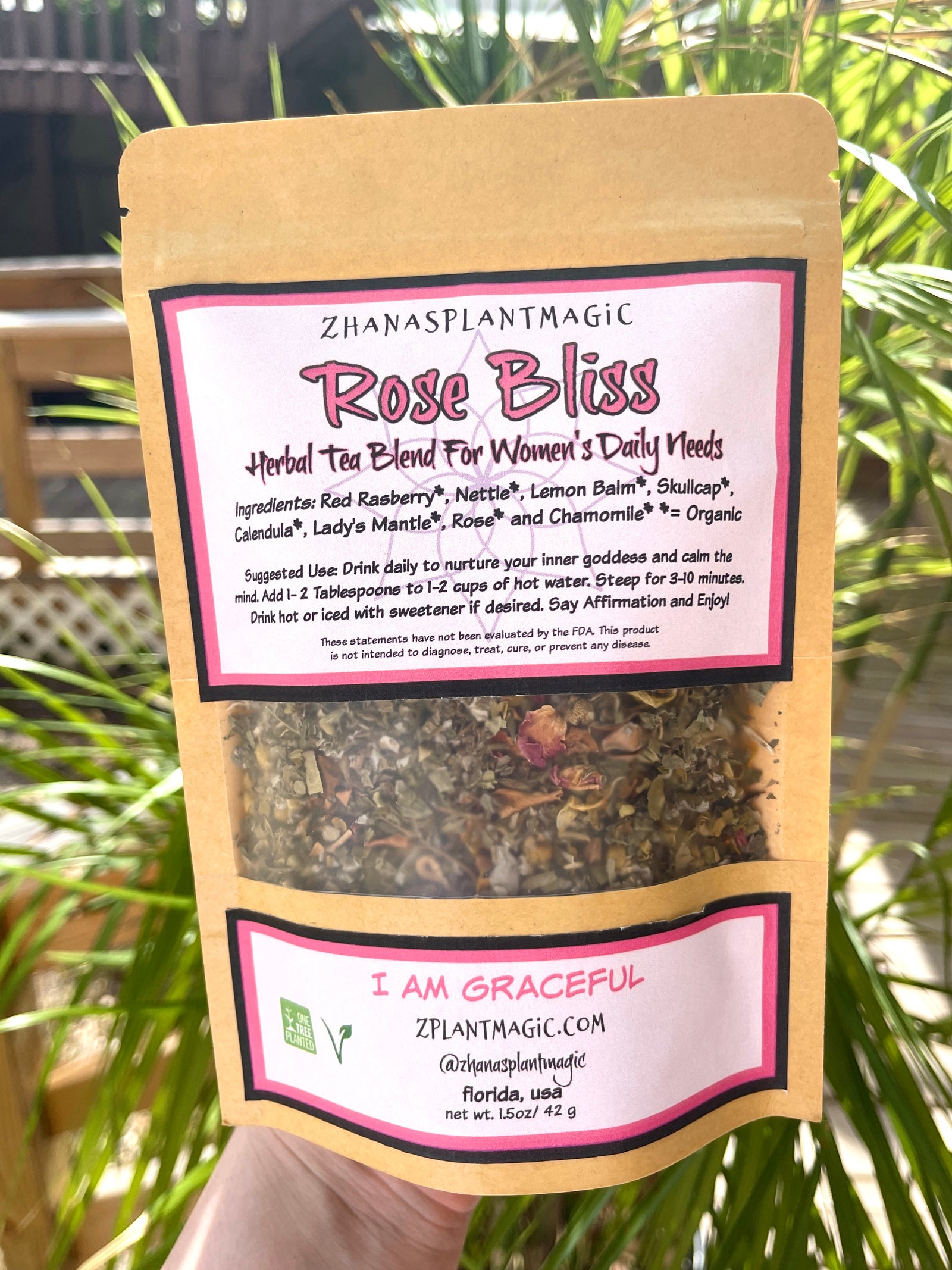 Rose Bliss Herbal Tea Blend