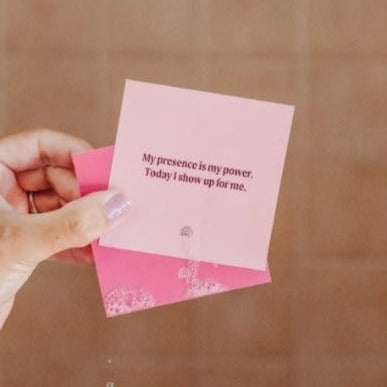 Self Love Shower Affirmation Cards