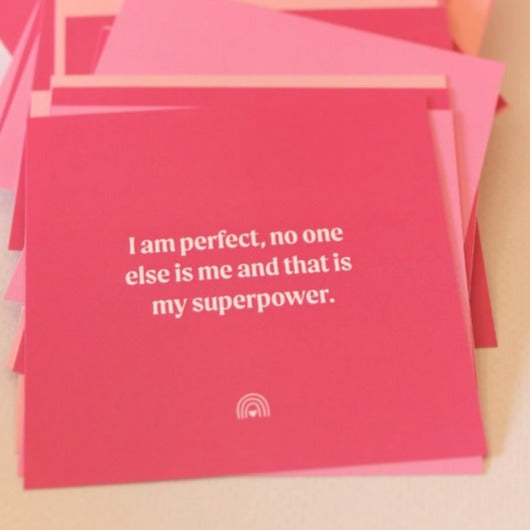 Self Love Shower Affirmation Cards
