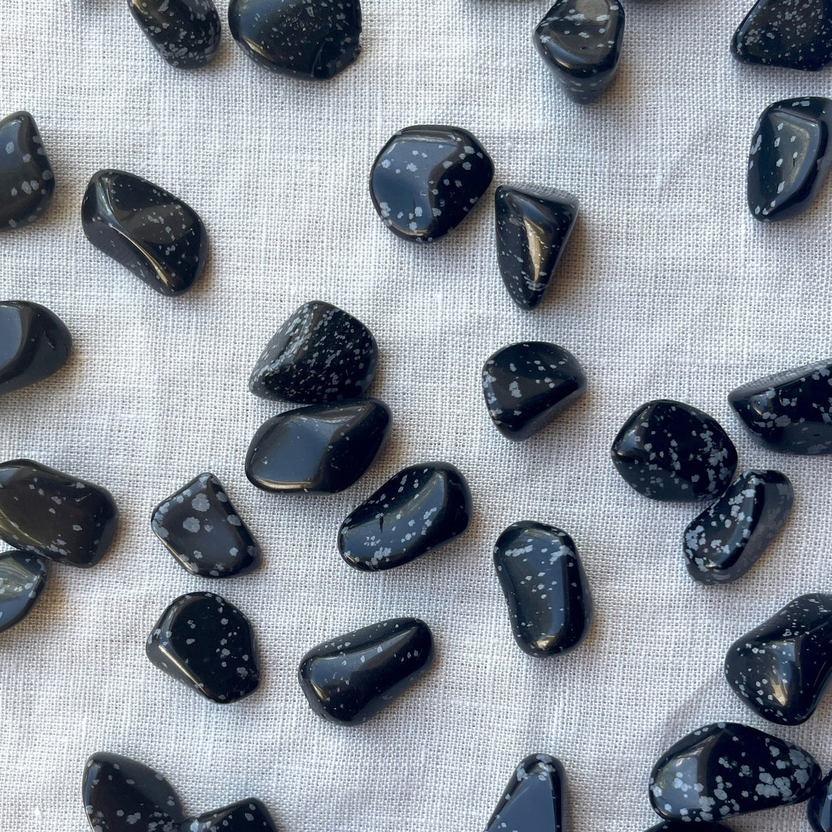 Snowflake Obsidian Tumble