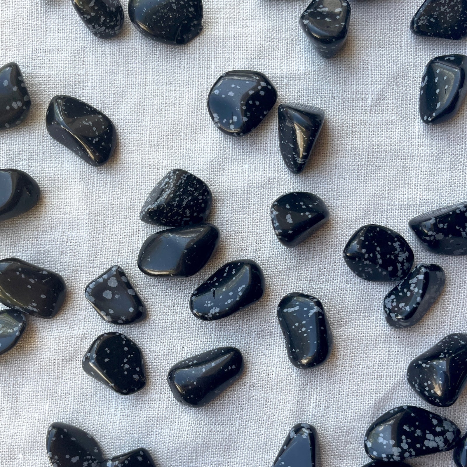 Snowflake Obsidian Tumble