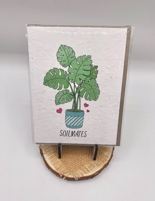 Soilmates Plantable Card