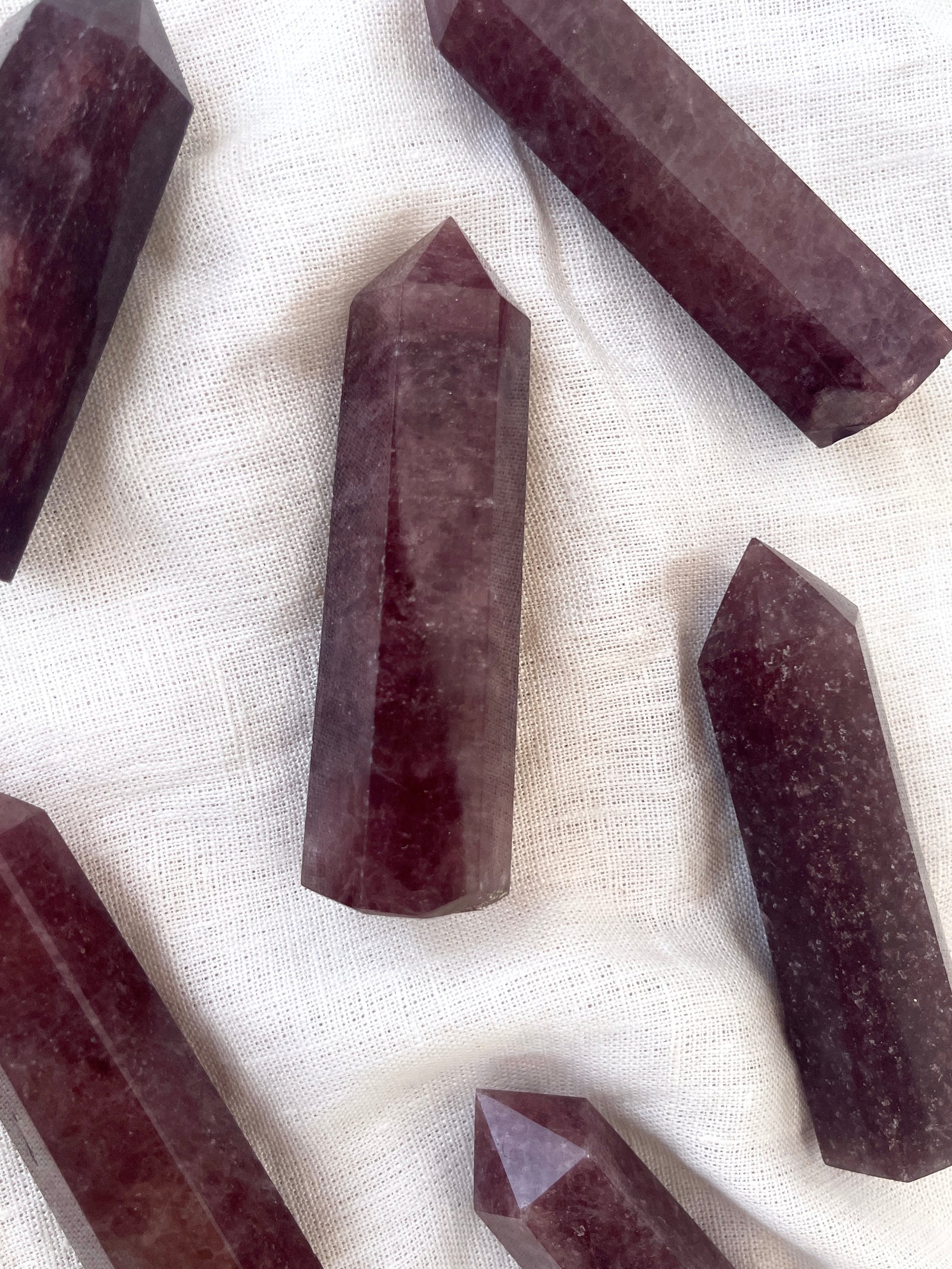 Strawberry Quartz Towers