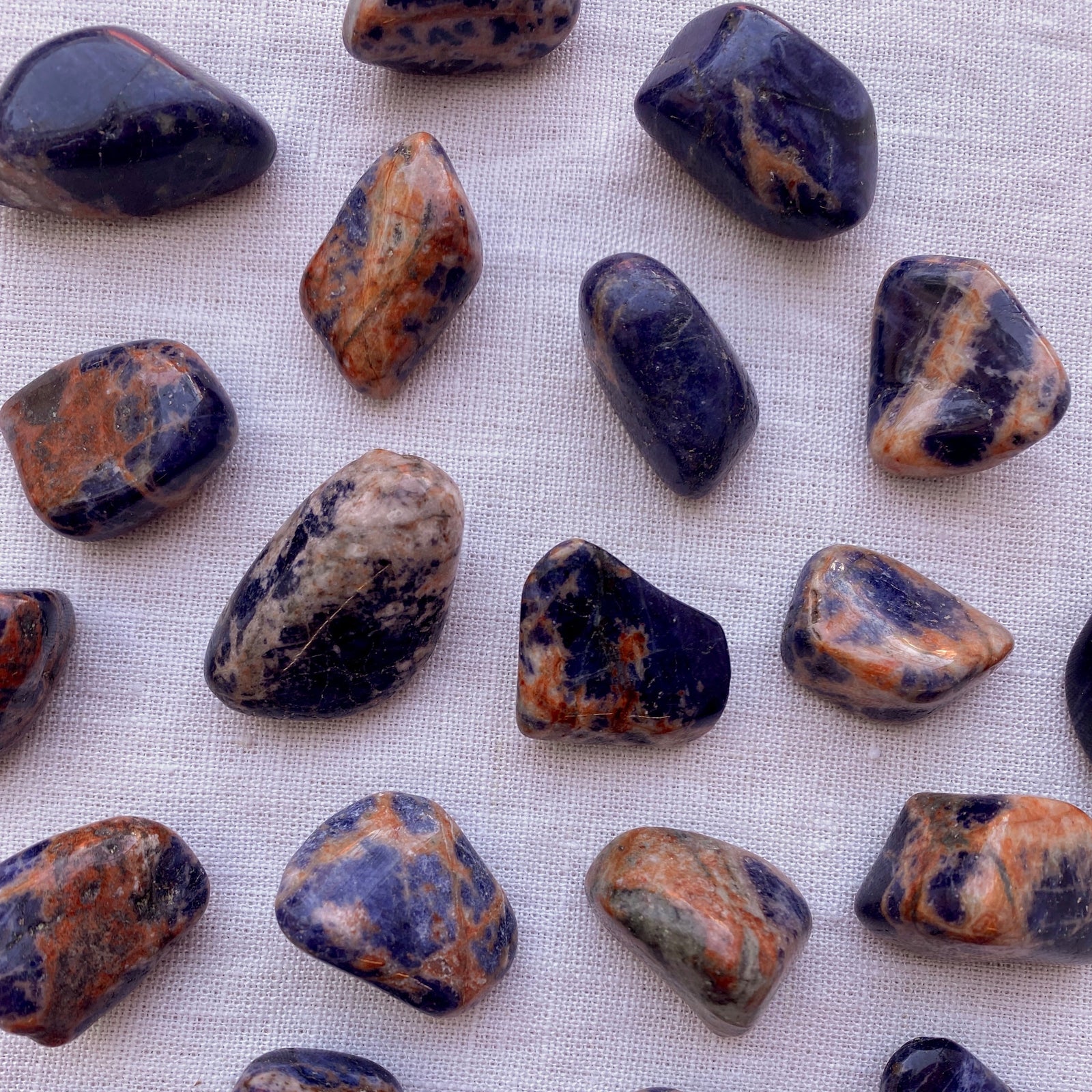 Sunset Sodalite Tumble