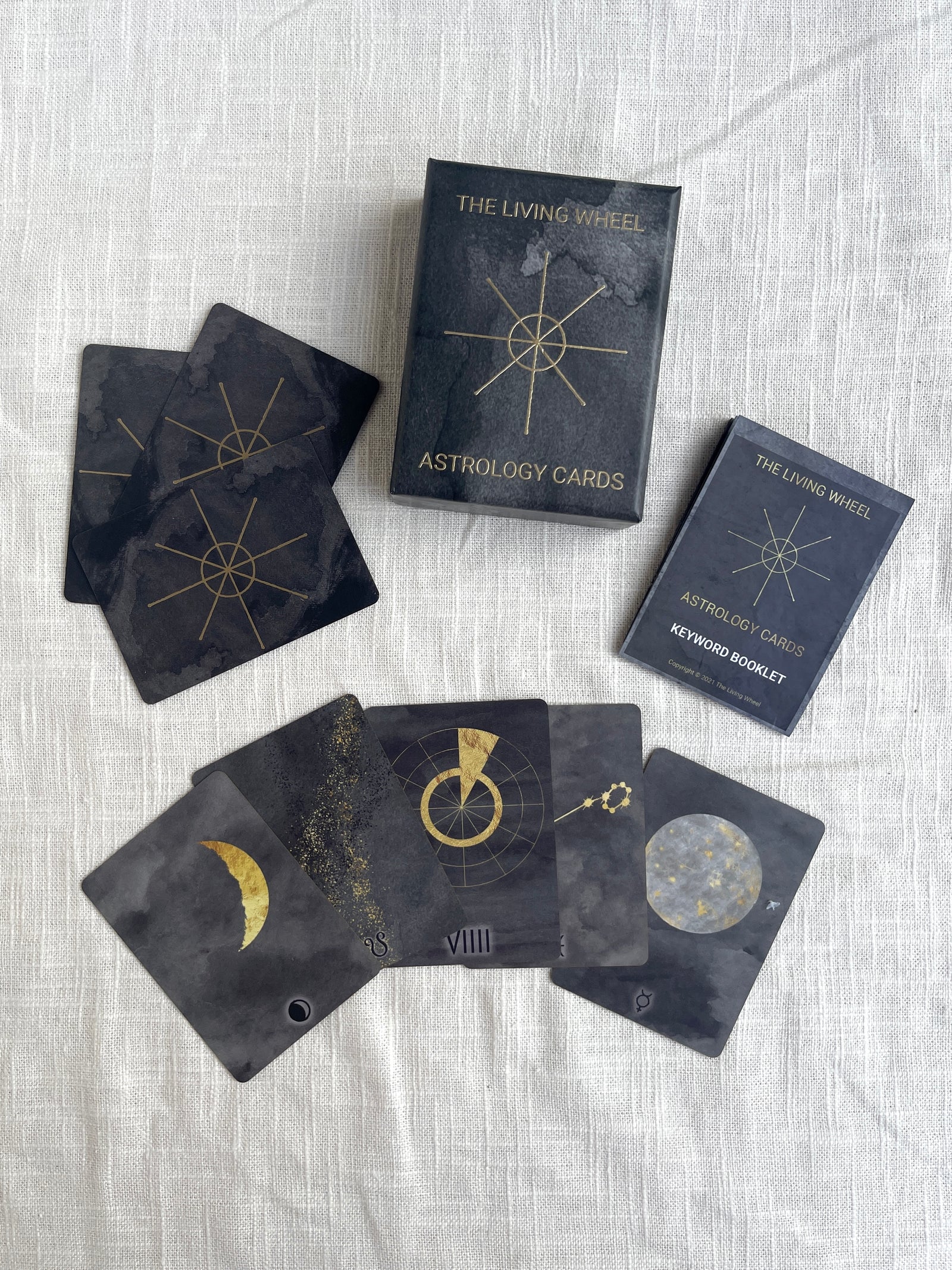 The Living Wheel Astrology Cards