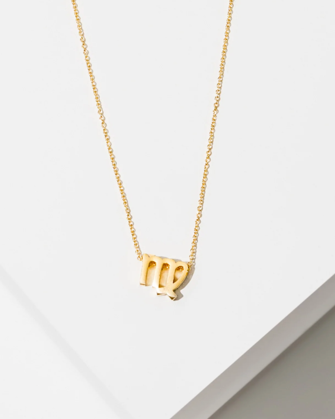 XVirgo Gold Plated Zodiac Necklace