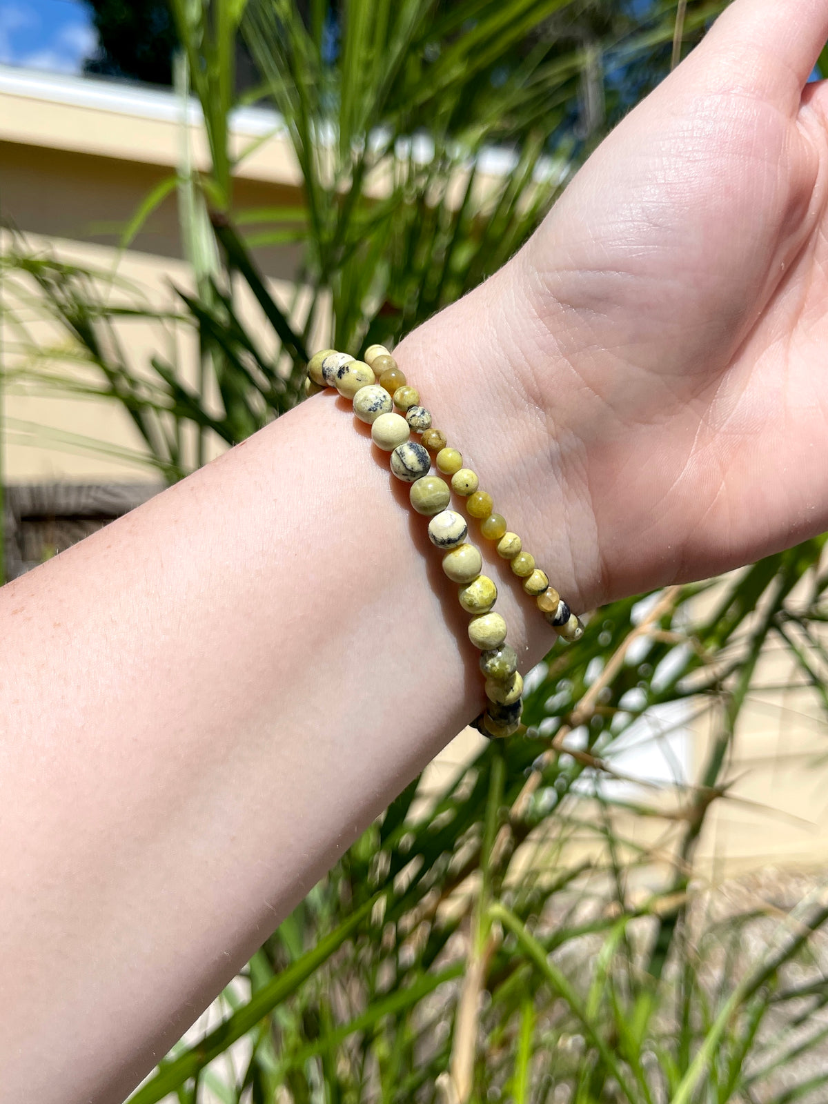 Yellow Agate Bracelet