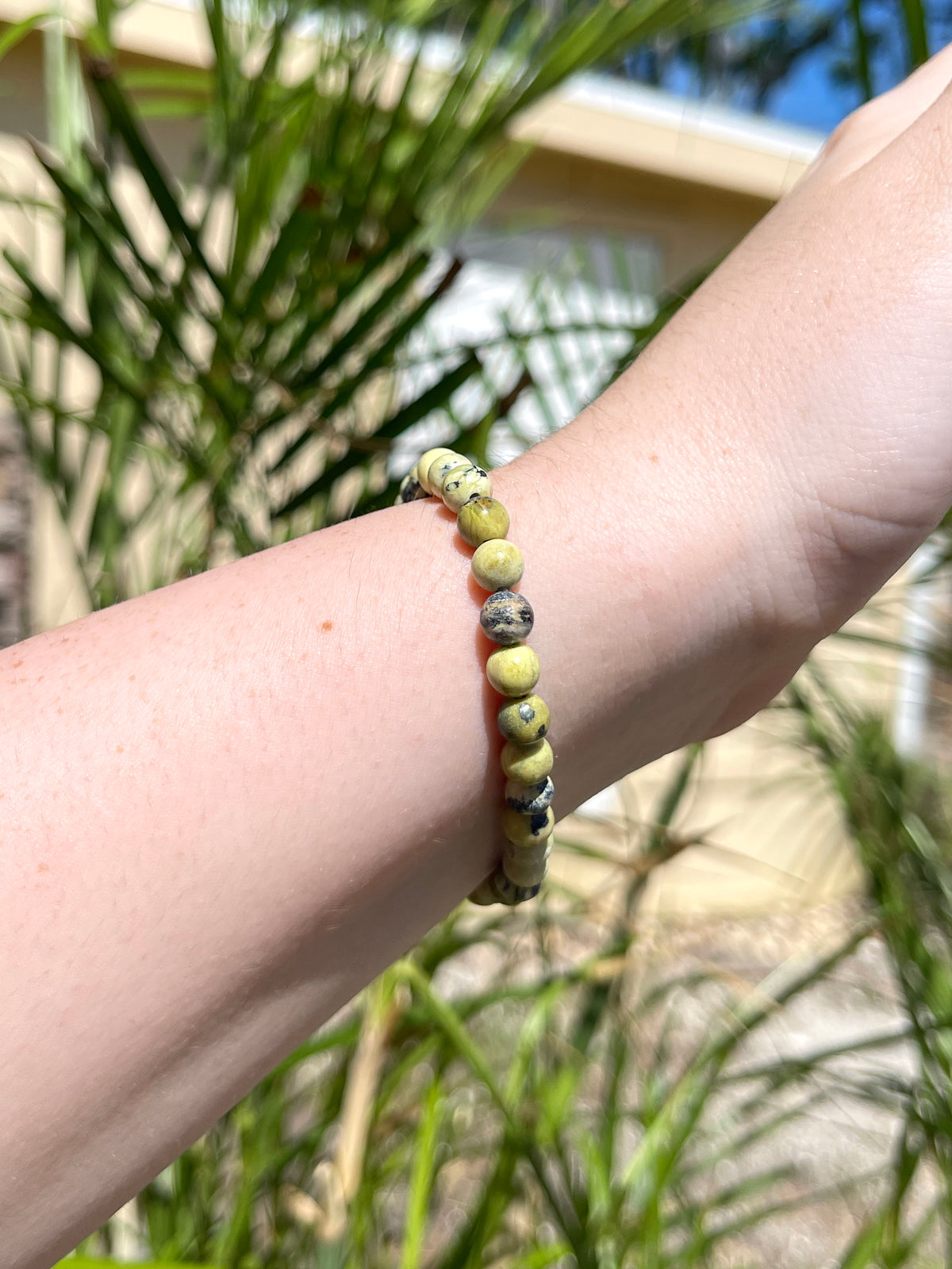 Yellow Agate Bracelet